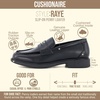 image:imageCUSHIONAIRE Raye 100 Genuine Leather Penny Loafers for WomenBlack