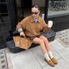image:imageCUSHIONAIRE Raye 100 Genuine Leather Penny Loafers for WomenCognac