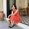 image:imageCUSHIONAIRE Wesley Woven Lace Up Ballet Flats for WomenBlack