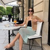 image:imageCUSHIONAIRE Wesley Woven Lace Up Ballet Flats for WomenLatte