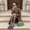 image:imageCUSHIONAIRE Heritage Genuine Leather Suede Loafer Mules for WomenBrown