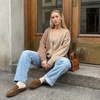 image:imageCUSHIONAIRE Heritage Genuine Leather Suede Loafer Mules for WomenBrown