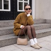 image:imageCUSHIONAIRE Heritage Genuine Leather Suede Loafer Mules for WomenSand