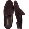 image:imageCUSHIONAIRE Heritage Genuine Leather Suede Loafer Mules for WomenChocolate